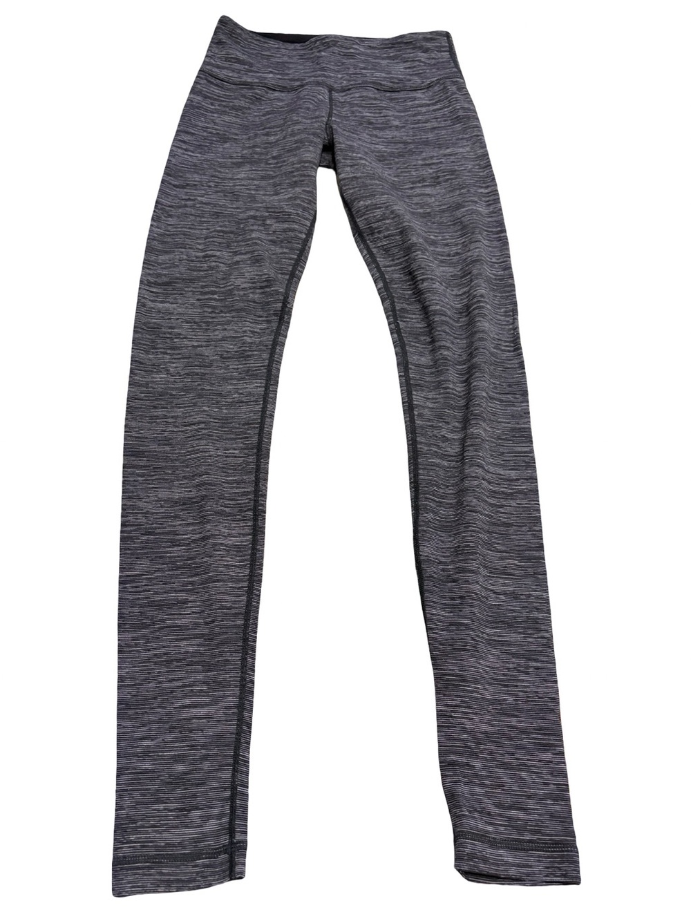 lululemon Space Dye Full Length Leggings Grey Black Size 4